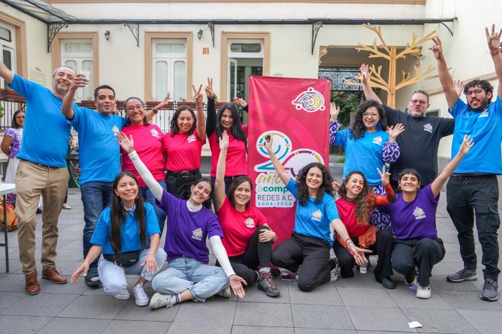 The REDES A.C. team celebrated the organisation's 20th anniversary earlier this year. Photo courtesy of REDES A.C.