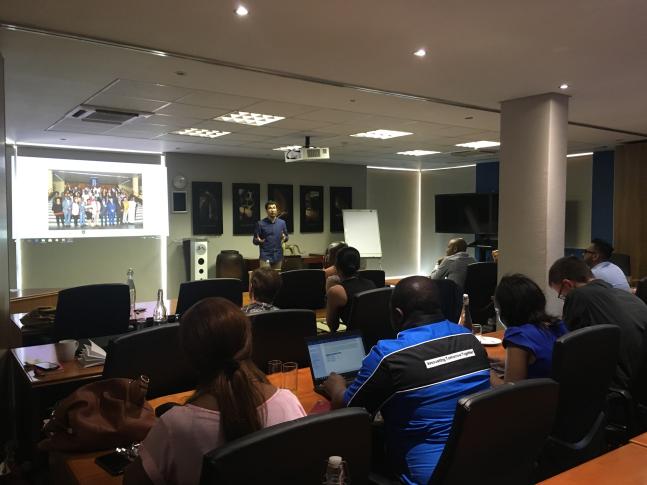 At the Technology Innovation Agency in Pretoria, 2 October 2018.