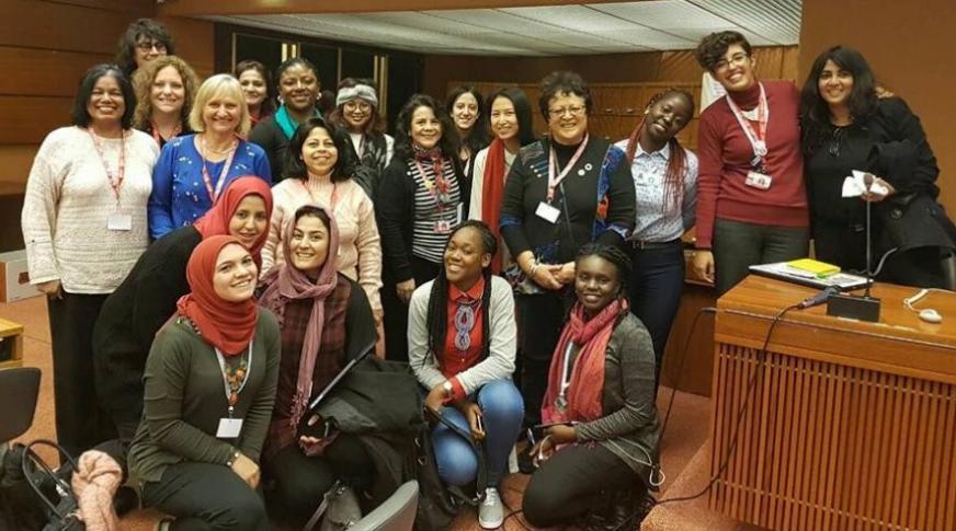 Image of the 2017 IGF workshop: Redefining rights for a gender inclusive networked future.