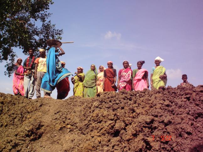 Image: Female sarpanchas.