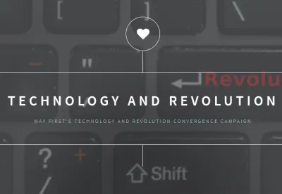  image linking to  The intersection between the revolution we want and the technology we use 
